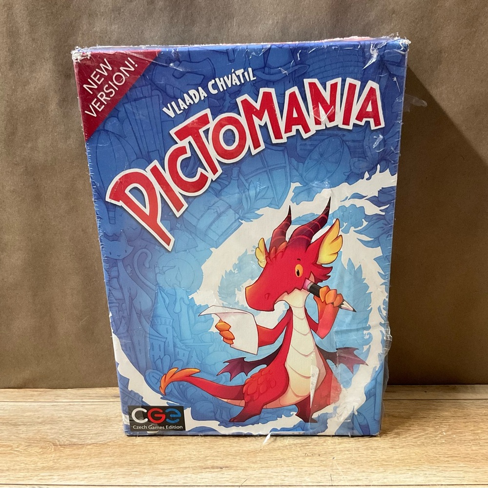 New! New Version Vlaada Chvatil Pictomania Game Drawing Draw Czech Games